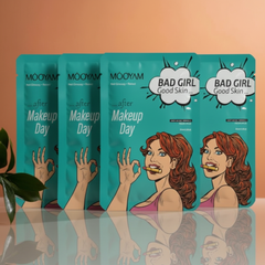 Mascarilla de recuperación post-maquillaje (pack de 4)