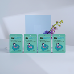 Mascarilla facial hidratante de ácido hialurónico y vitamina E: suavizante y revitalizante