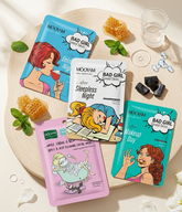 Paquete de 4 Mascarilla Calmante para Resaca