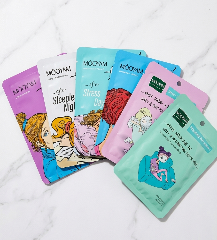 Paquete de 6: Mascarilla de limpieza profunda para la hora del baño
